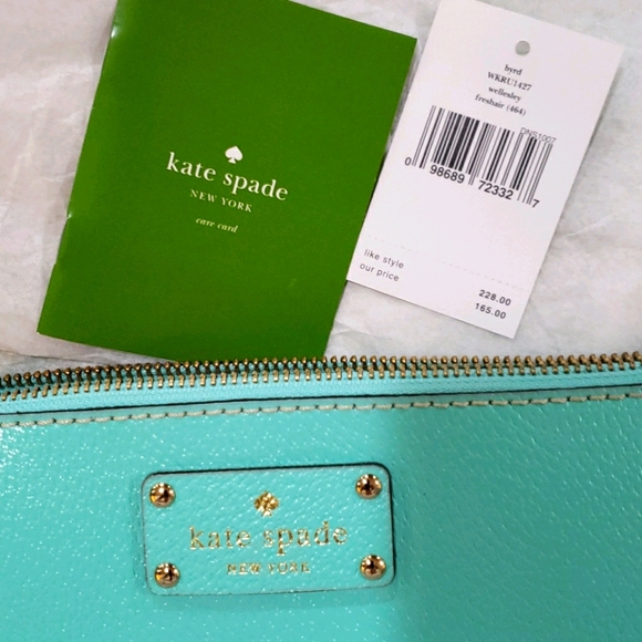 DONATED-NEW KATE SPADE LEATHER BAG - Picture 9 of 12
